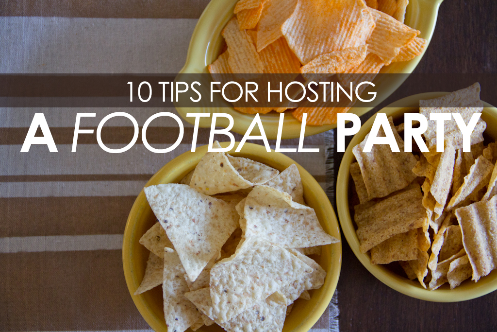 10 posts for hosting a football party